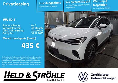 VW ID.4 Volkswagen Pro 210 kW 4M IQ-LED WÄPU AHK ACC NAV DAB+
