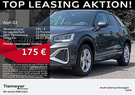 Audi Q2 30 TFSI S LINE AHK VIRTUAL SPORTSITZE SITZHZ