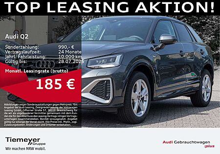 Audi Q2 30 TFSI S LINE AHK VIRTUAL SPORTSITZE SITZHZ