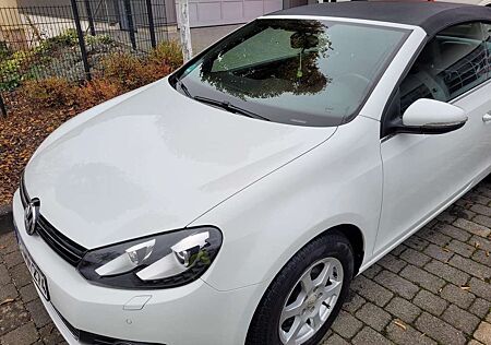 VW Golf Cabriolet Volkswagen Cabrio 1.6 TDI BLUEMOTION/LEDER
