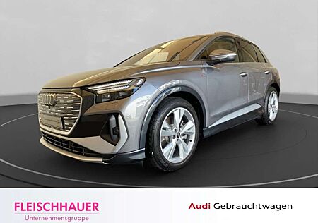 Audi Q4 e-tron gebraucht kaufen Audi Q4 e-tron 50 quattro S-Line HUD Matrix ACC Leder VC Navi Spo