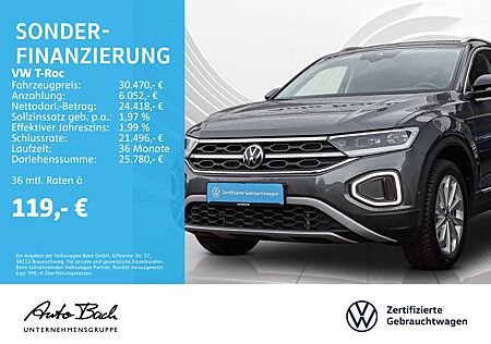 VW T-Roc Volkswagen 1.5 TSI DSG Style, Navi, LED, AHK, ParkAss