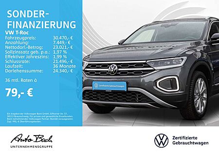 VW T-Roc Volkswagen 1.5 TSI DSG Style, Navi, LED, AHK, ParkAss