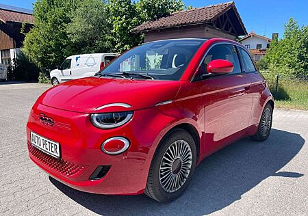 Fiat 500E Red Cabrio*42kWh*TÜV*LED*NAVI*APPLE CARPLAY