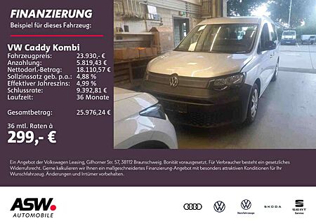 VW Caddy Volkswagen 2.0TDI Navi PDC ACC SHZ Standheizung