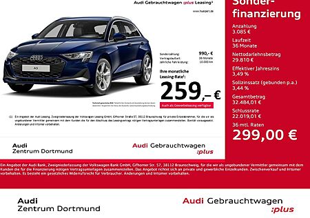 Audi A3 Sportback 30 advanced CAM ACC LM18 E-KLAPPE