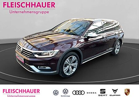 VW Passat Alltrack Volkswagen 2.0 TDI DSG 4Motion Navi Leder StandHZG AHK El. Pa