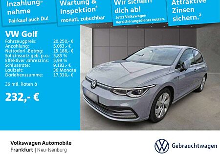 VW Golf Volkswagen VIII 1.5 TSI Style Navi IQ.Light DAB+