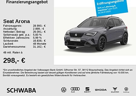 Seat Arona FR Black Edition 1.0 TSI 85 kW (116 PS) 7-