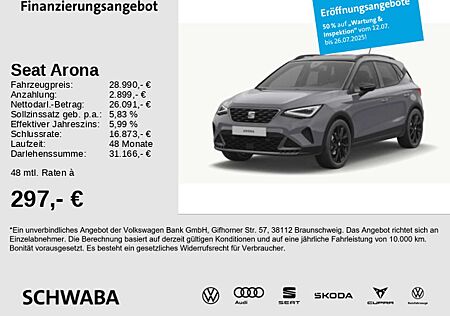Seat Arona FR Black Edition 1.0 TSI 85 kW (116 PS) 7-