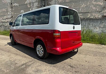 VW T5 Kombi Volkswagen 1.9TDI Kombi Topzustand 8fach bereift Alufelgen