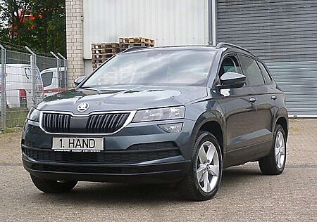 Skoda Karoq Ambition 1.6 TDI Scheckheft Ab-AHK 1.Hand top Zust