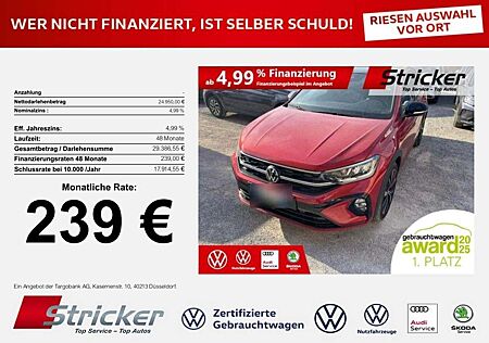 VW Taigo Volkswagen R-Line 1.0 TSI DSG 239,-ohne Anzahlung Pano Kamer
