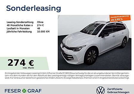 VW Golf Volkswagen 8 Variant GOAL 1.5 TSI Navi AHK Kamera LED