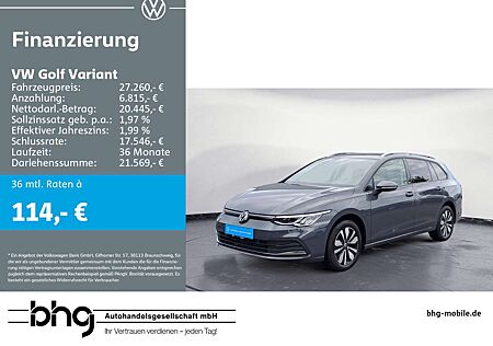 VW Golf Variant Volkswagen 1.0 eTSI OPF DSG Life AHK ACC Navi