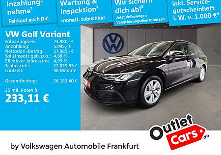 VW Golf Variant Volkswagen Golf VIII Variant 1.5 eTSI DSG Life Navi LED DAB
