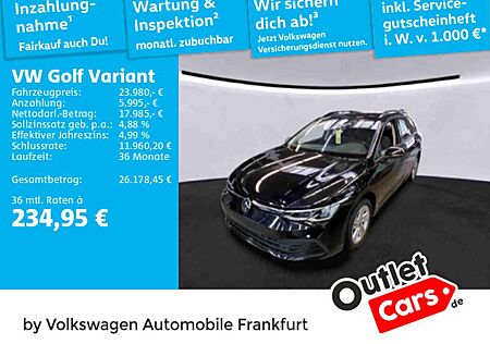 VW Golf Variant Volkswagen Golf VIII Variant 1.5 eTSI DSG Life Navi LED DAB