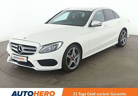 Mercedes-Benz C 180 gebraucht kaufen Mercedes-Benz C 180 CGI AMG Line *NAVI*LED*TEMPO*CAM*PDC*SHZ*