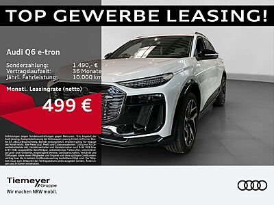 Audi Q6 e-tron 2x S LINE AHK PANO MATRIX BuO HuD
