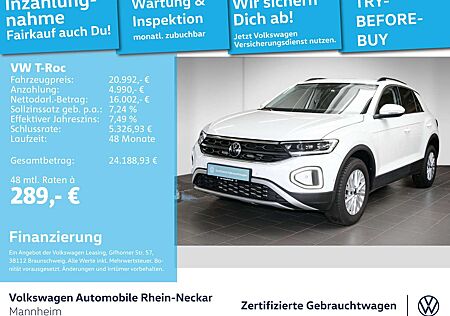VW T-Roc Volkswagen 1.0 TSI Life Navi PDC LED uvm