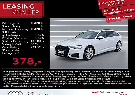 Audi A6 Avant 40 TDI qu S line MATRIX AHK ACC HuD 20" S li