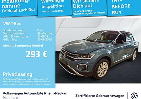 VW T-Roc Volkswagen 1.5 TSI Style DSG Navi AHK LED uvm