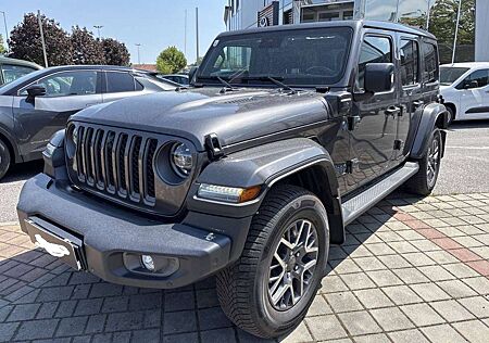 Jeep Wrangler Wrangler Unlimited 2.0 4xe Hybrid 80th ,Sky-one, AKKU NEU !!!