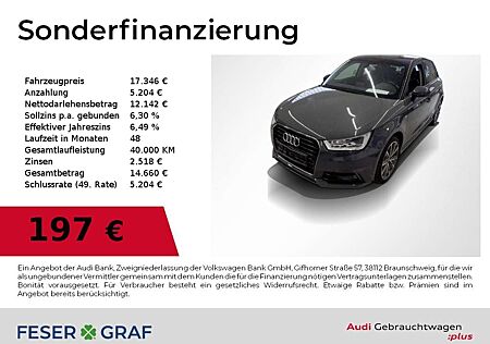 Audi A1 Sportback 1.4 TFSI admired Navi,Xenon,Sportsitze,P