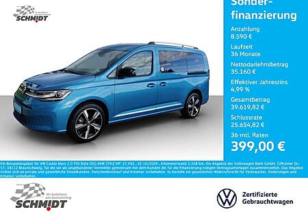 VW Caddy Volkswagen Maxi 2.0 TDI Style DSG AHK STHZ NP: 57.493