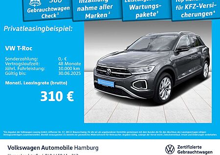 VW T-Roc Volkswagen 1.5 TSI DSG Style PDC LED Sitzhzg