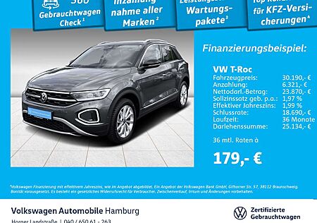 VW T-Roc Volkswagen Style 1.5 TSI DSG Sitzheizung Einparkhilfe
