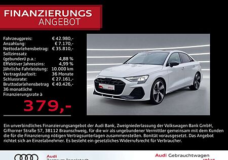 Audi A3 Limousine 35 TFSI 2x S line MATRIX HuD SONOS S lin