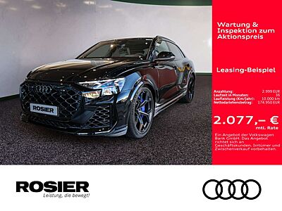Audi RS Q8 SUV performance AHK STANDHZ. ACC PANO