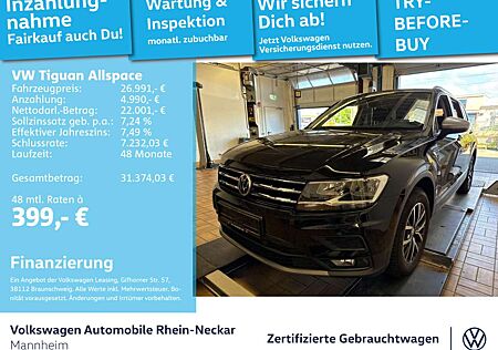 VW Tiguan Allspace Volkswagen 1.5 TSI Comfortline Navi AHK PDC