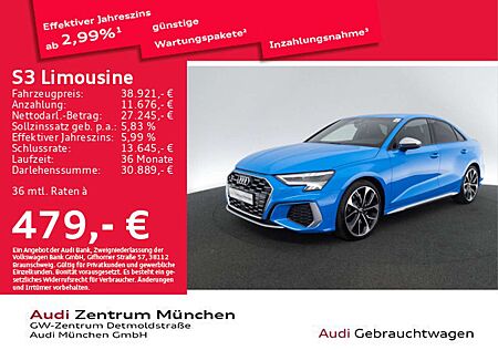 Audi S3 TFSI S tronic B&O/Virtual+/Navi+/Ka
