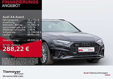 Audi A4 40 TFSI Q 2x S LINE LM19 KAMERA NAVI+ V