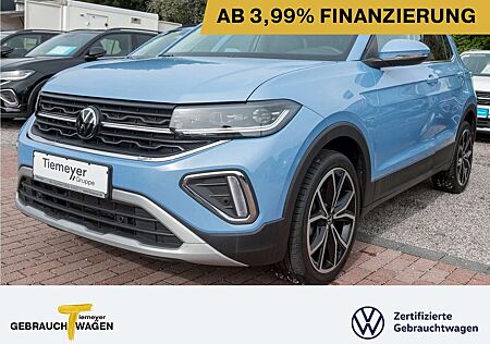 VW T-Cross Volkswagen 1.0 TSI DSG STYLE IQ.LIGHT NAVI LM18 AHK