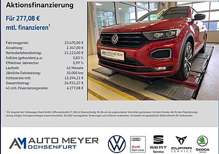 VW T-Roc Volkswagen Cabriolet R-Line 1.5 TSI DSG Standhzg Navi LED AH