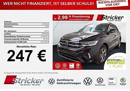VW T-Roc Volkswagen R-Line 1.5 TSI DSG 247,-ohne Anzahlung AHK Kamera