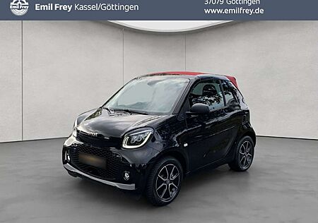 Smart ForTwo cabrio EQ passion/Verdeck rot/22kW/Exclusiv