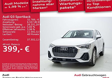 Audi Q3 45 TFSI e S-TRO**ACC*NAVI*DAB*SHZ**