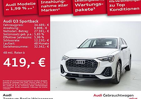 Audi Q3 45 TFSI e S-TRO**ACC*NAVI*DAB*SHZ**