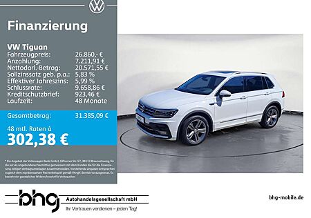 VW Tiguan Volkswagen 2.0 TSI 4Motion R-Line DSG #Pano #AHK #AC
