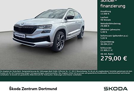 Skoda Karoq 2.0TDI DSG Sportline AHK NAV PANO ACC 360GRAD