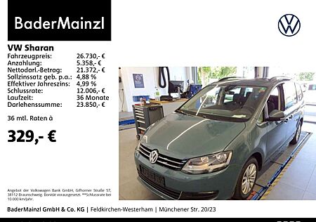 VW Sharan Volkswagen 1.4 TSI DSG Comfortline AHK Navi 7-Sitz