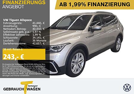 VW Tiguan Allspace Volkswagen 2.0 TDI DSG 4M ELEGANCE 7-SITZE