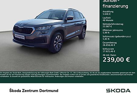 Skoda Kodiaq gebraucht kaufen Skoda Kodiaq 2.0 AHK ACC LM18 NAVI CARPLAY SITZHEIZUNG