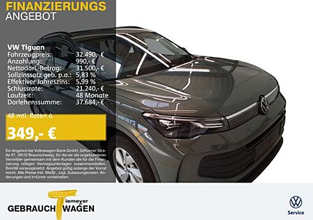 VW Tiguan Volkswagen 1.5 TSI DSG 150PS LIFE AHK KAMERA NAVI SI
