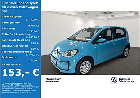 VW Up Volkswagen ! e-61kW Move Klima Rückfahrkamera Sitzheizung