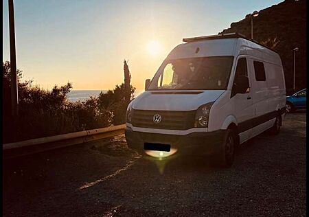 VW Crafter Volkswagen autarkes Wohnmobil